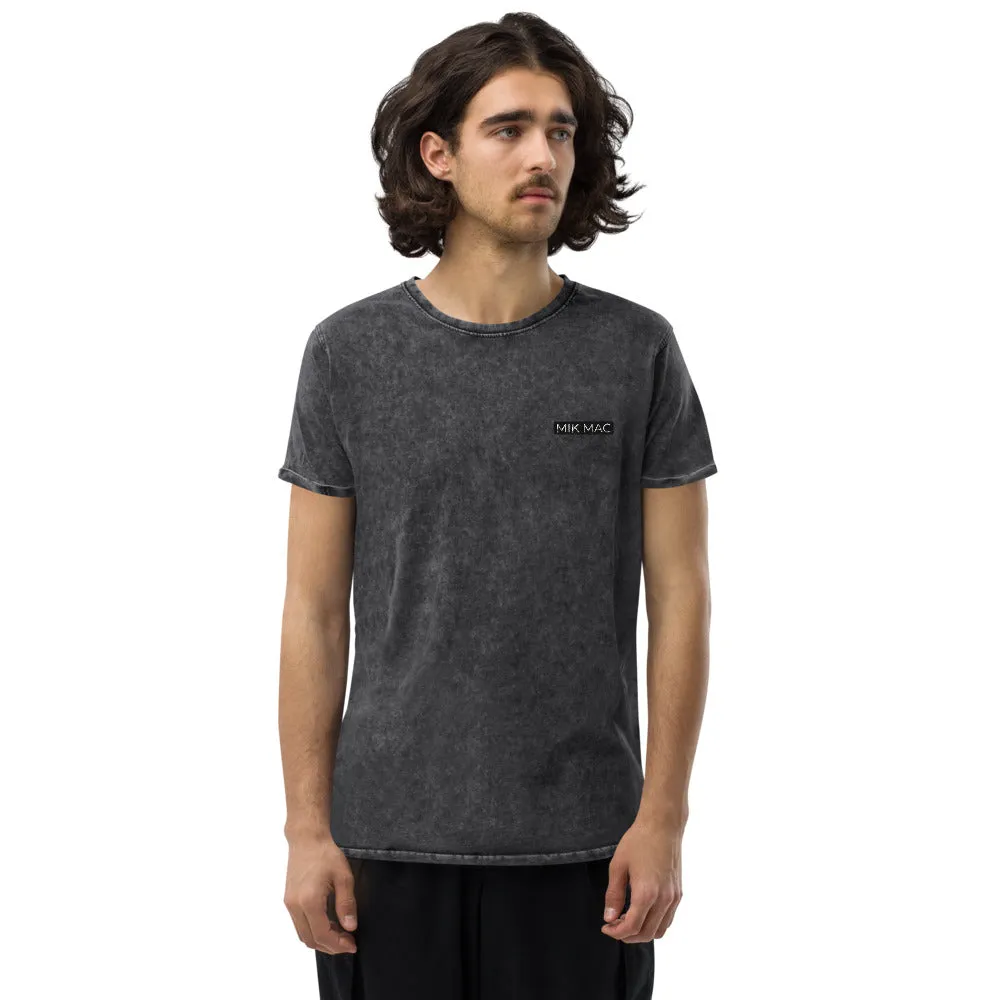 Unisex Denim T-Shirt - Charcoal