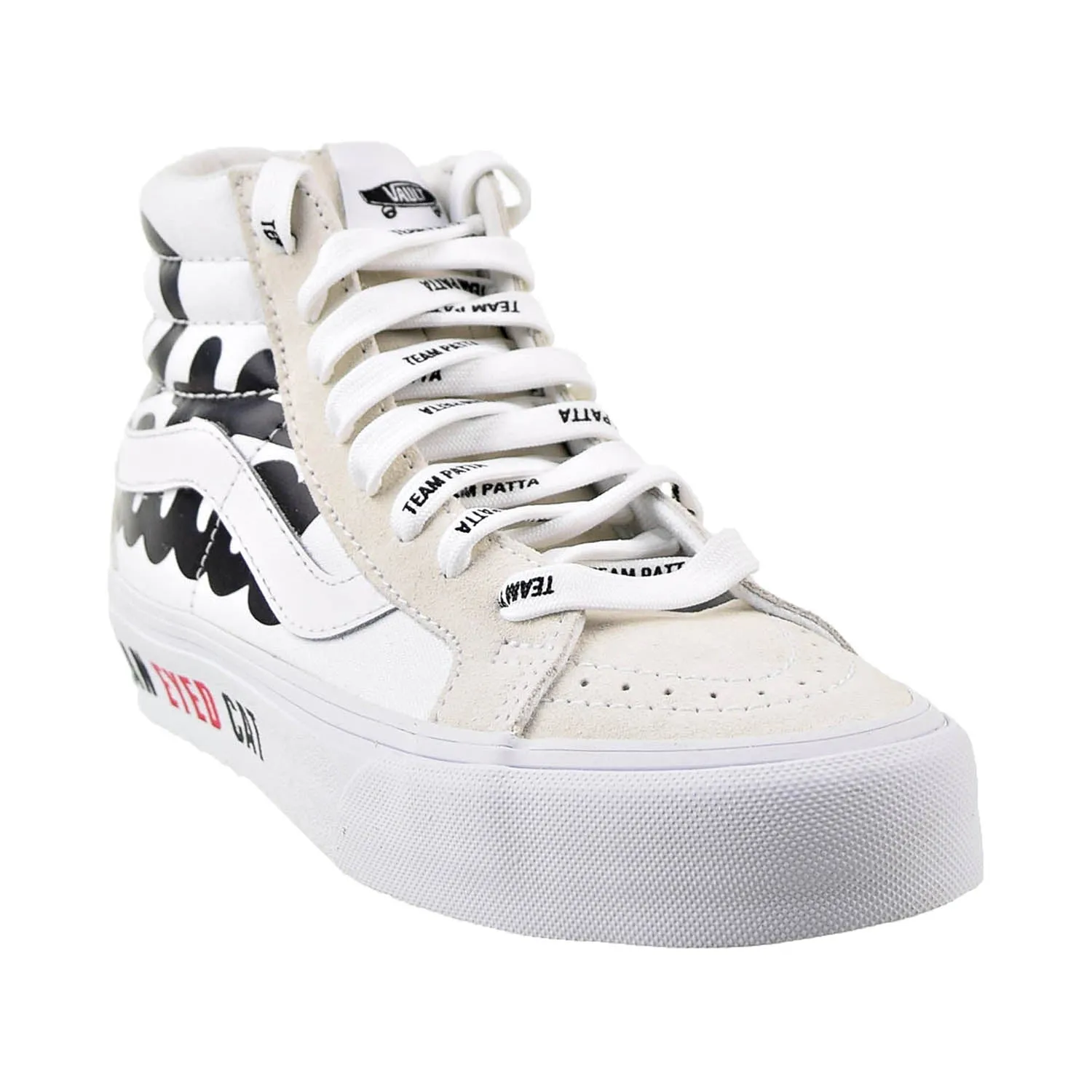 Vans x Patta Sk8-Hi Reissue VLT LX Men's Shoes White-Black