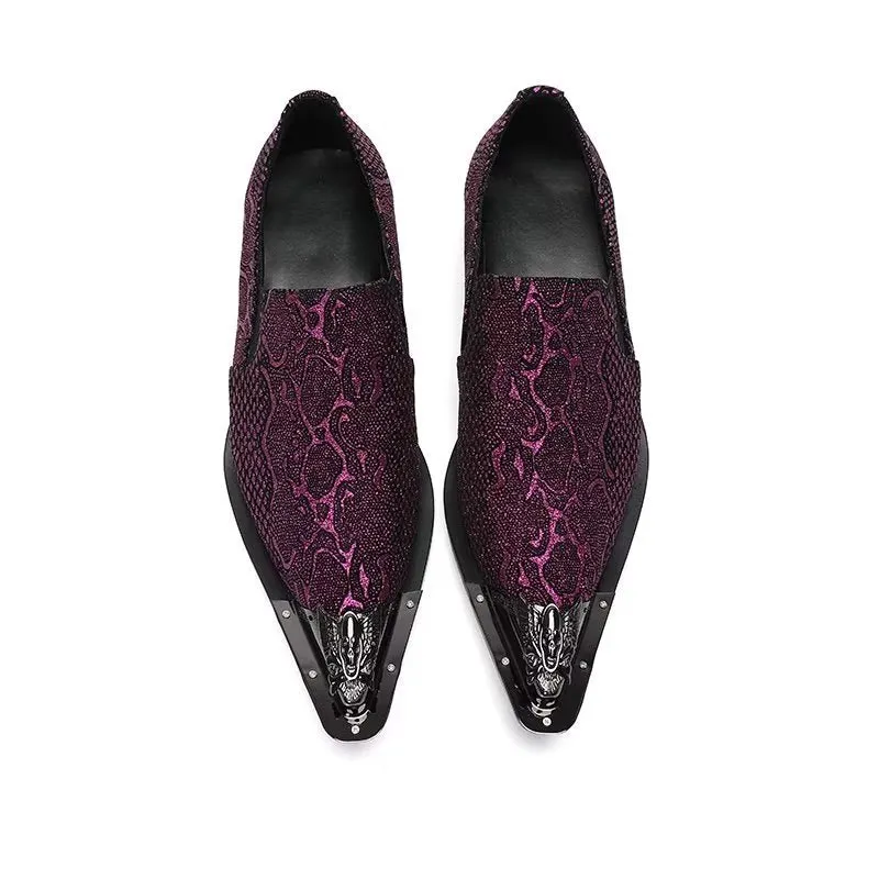Veltique Croctex Luxe Slide Loafers