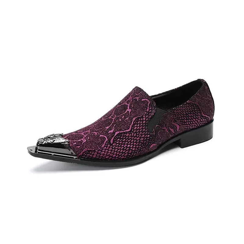 Veltique Croctex Luxe Slide Loafers