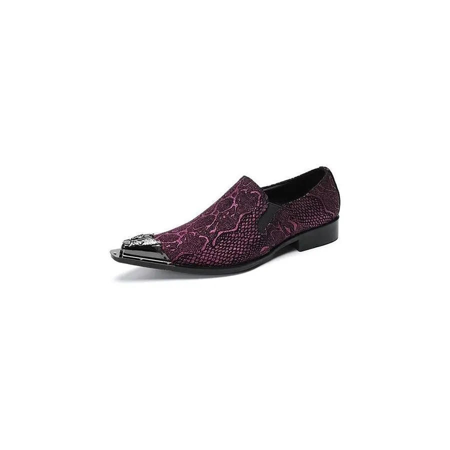 Veltique Croctex Luxe Slide Loafers
