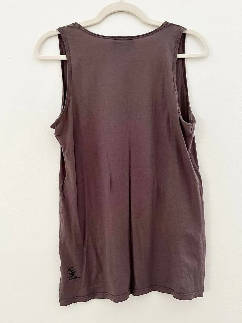 Vintage Dolce & Gabbana Brown Cowboy Boots Tank Top (XL)