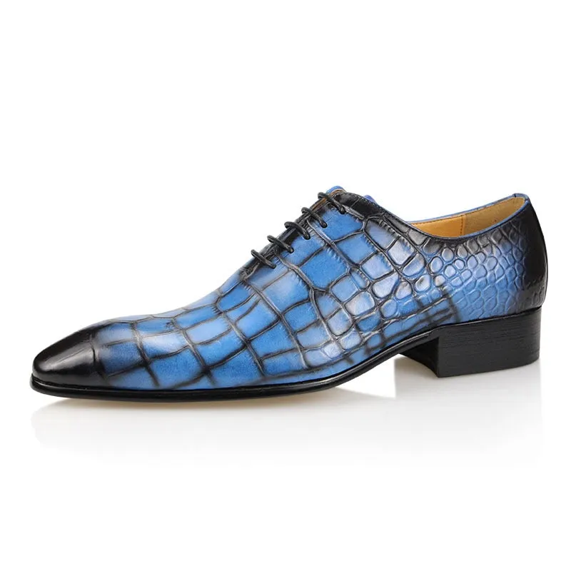Vintage Style Pointed Toe Men's Heel Shoes