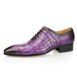 Vintage Style Pointed Toe Men's Heel Shoes