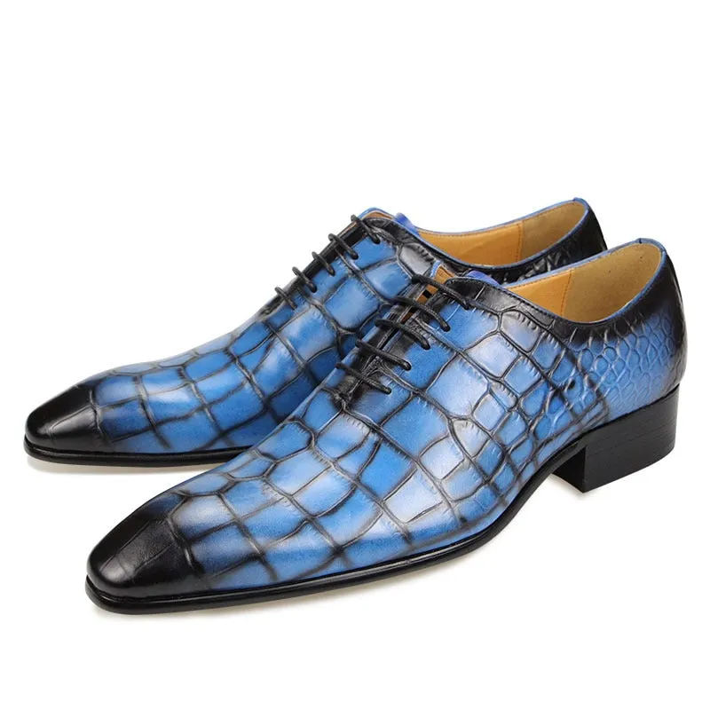 Vintage Style Pointed Toe Men's Heel Shoes