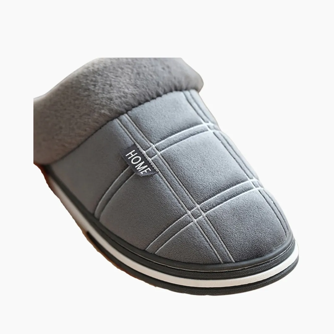 Warm, Antiskid: Indoor Slippers for Men