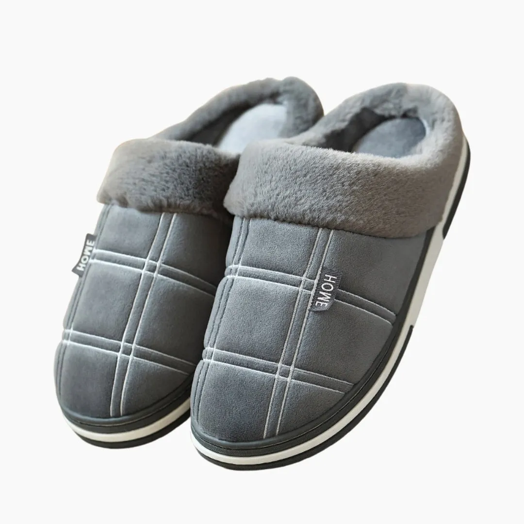 Warm, Antiskid: Indoor Slippers for Men