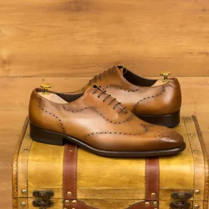 Whole Cut-Painted Calf, Brown