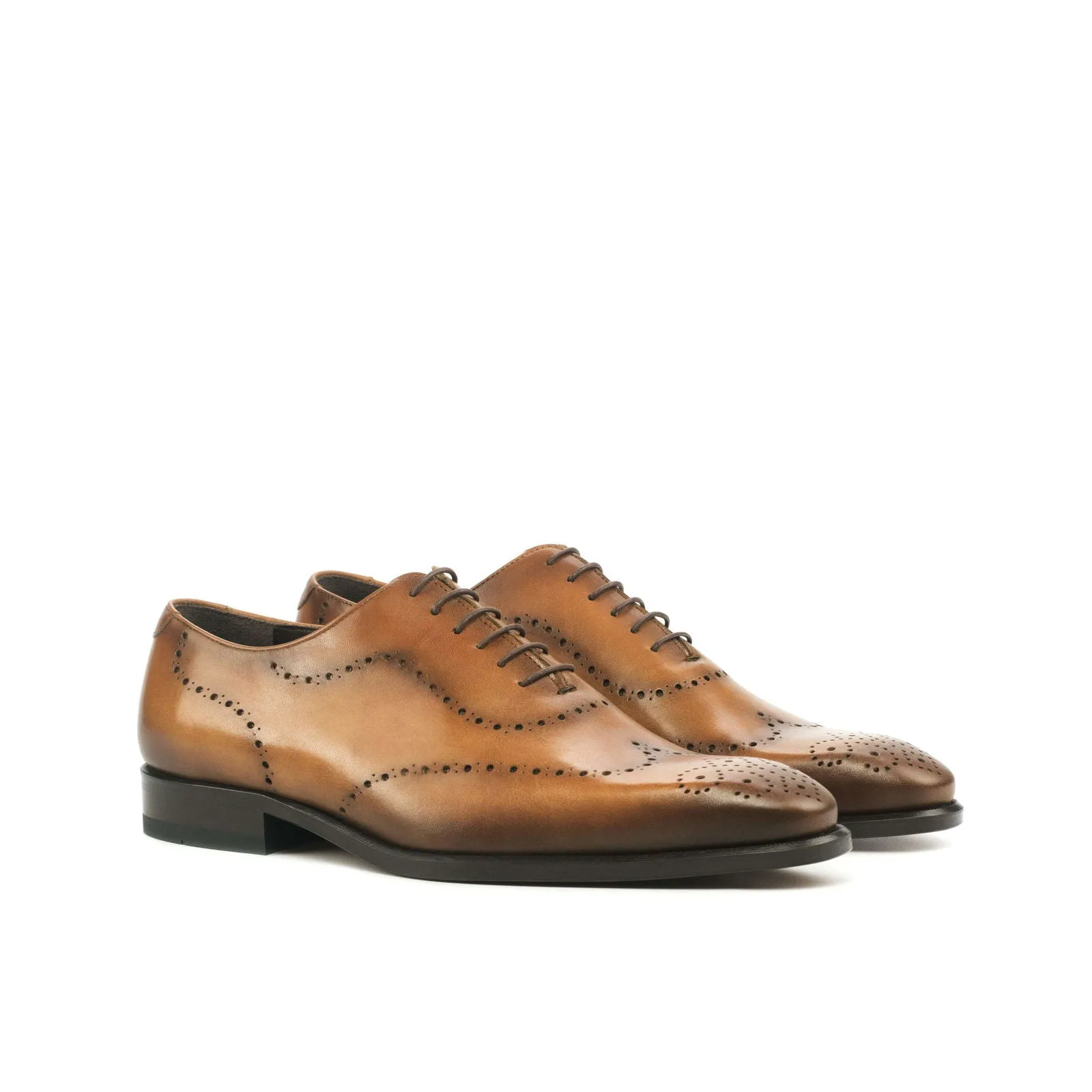 Whole Cut-Painted Calf, Brown