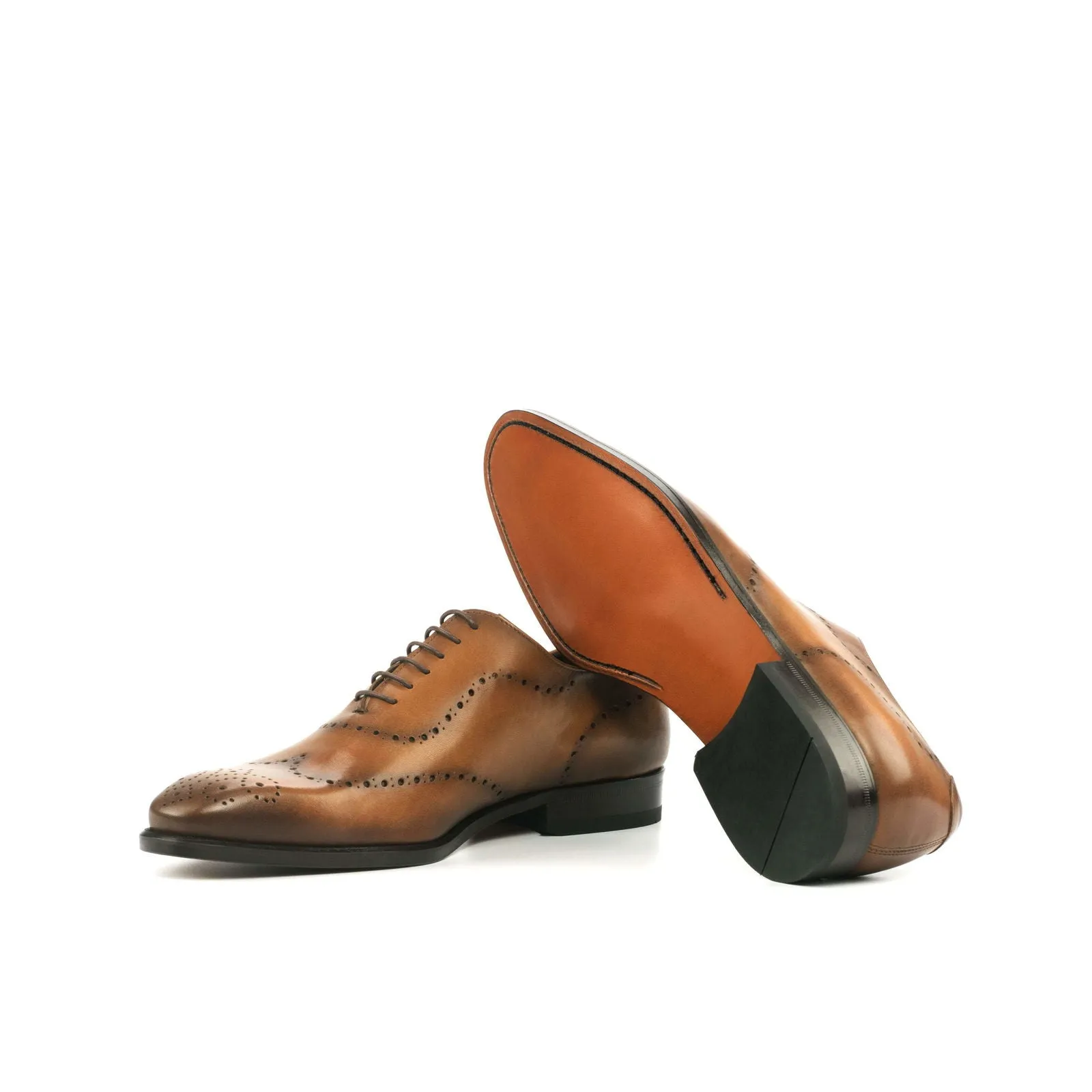 Whole Cut-Painted Calf, Brown