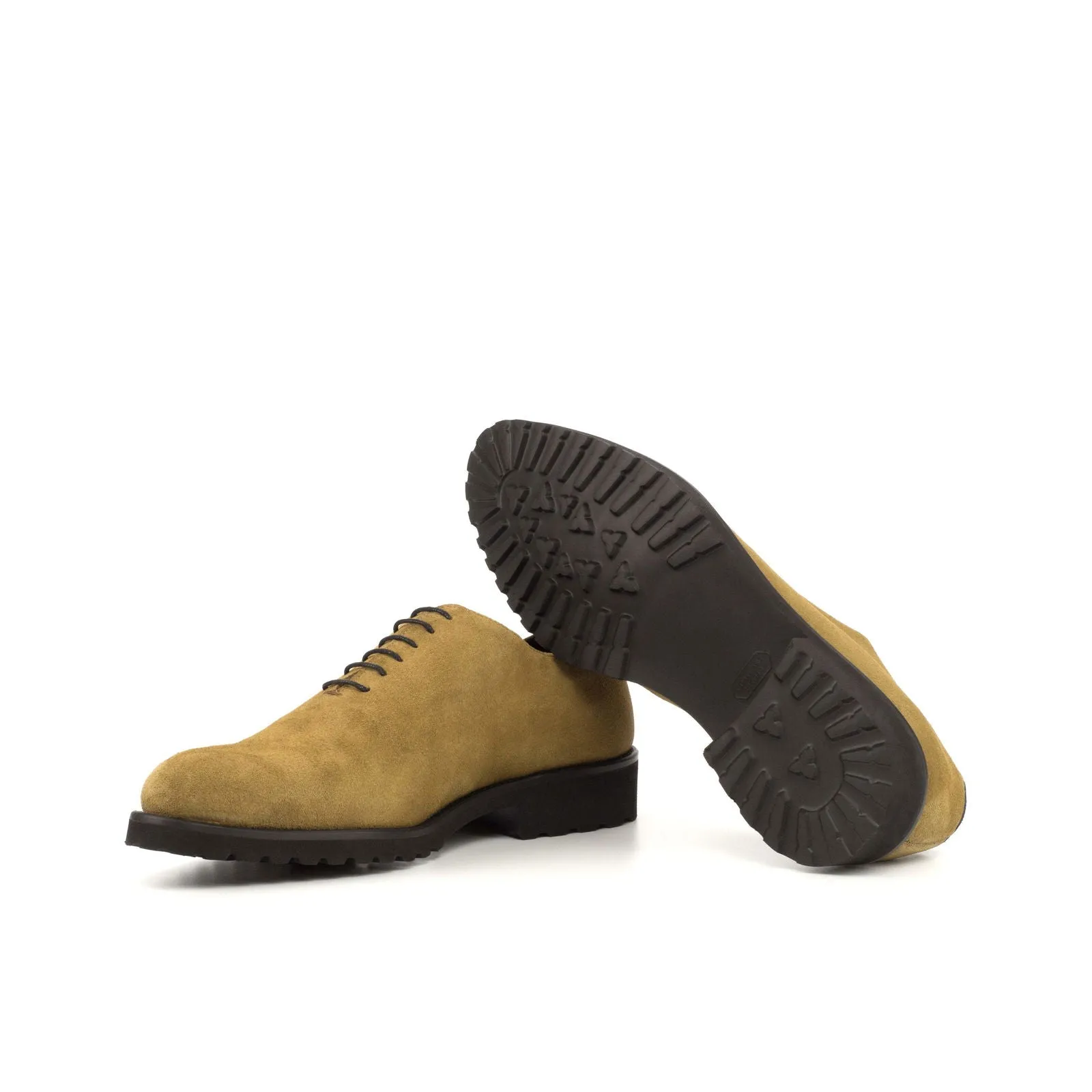Whole Cut-Suede, Box Calf, Green, Black
