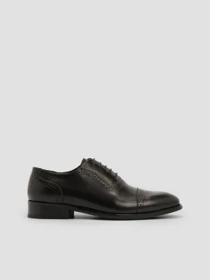 Willard Cap Toe Oxford (Black)