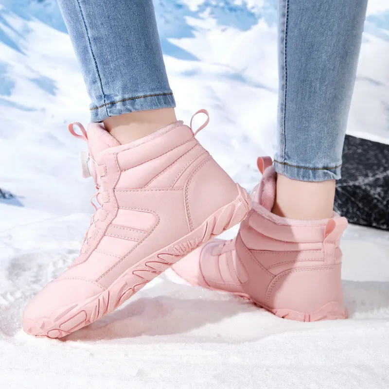 Winter Barefoot Boots Waterproof Sneakers Outdoor Hiking Shoes