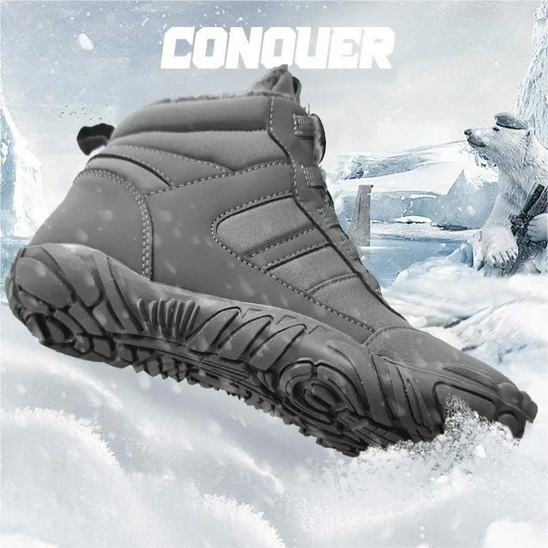 Winter Barefoot Boots Waterproof Sneakers Outdoor Hiking Shoes