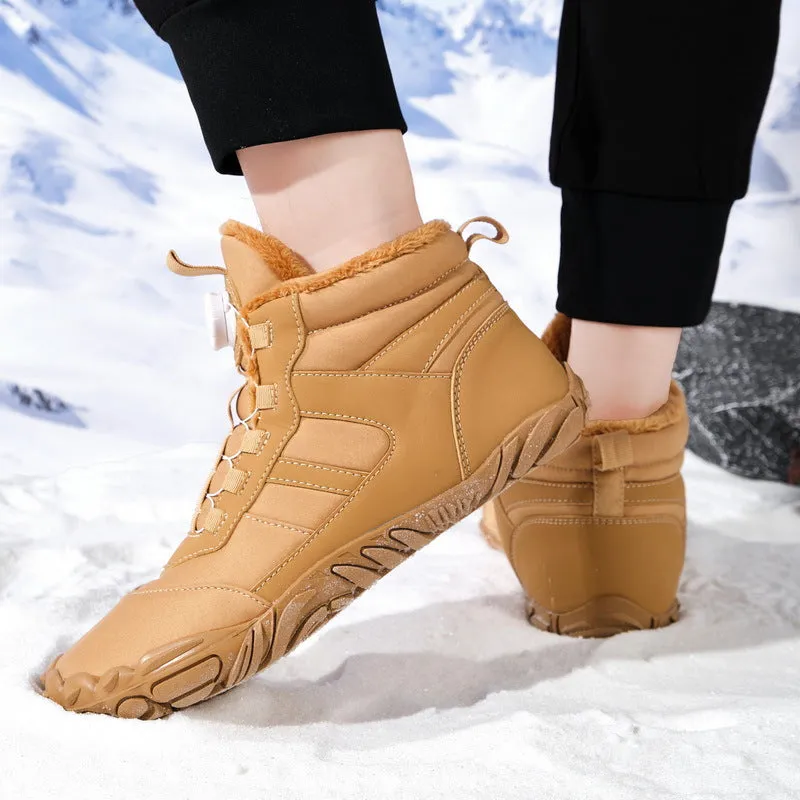 Winter Barefoot Boots Waterproof Sneakers Outdoor Hiking Shoes