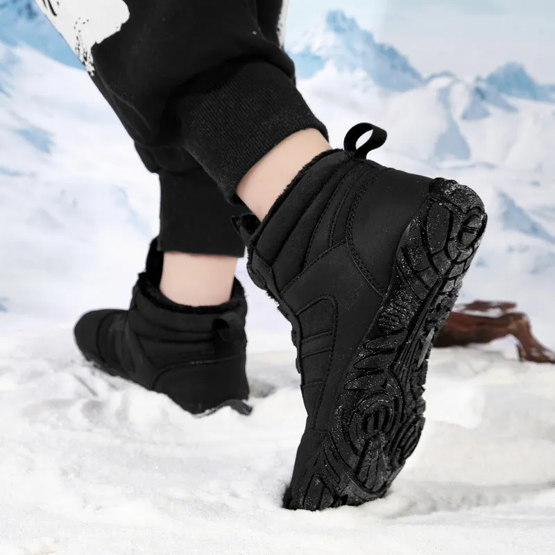 Winter Barefoot Boots Waterproof Sneakers Outdoor Hiking Shoes