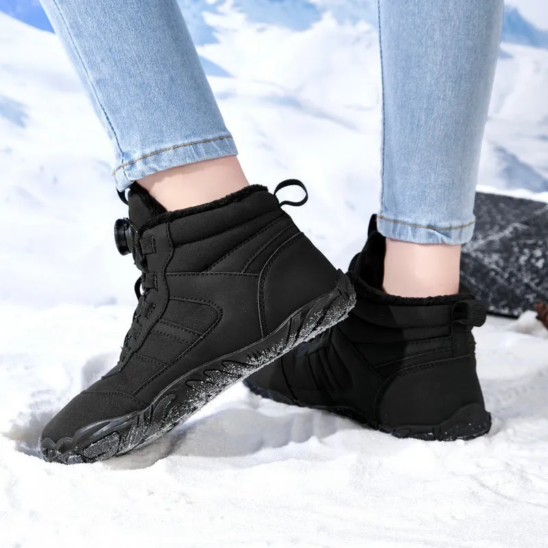 Winter Barefoot Boots Waterproof Sneakers Outdoor Hiking Shoes