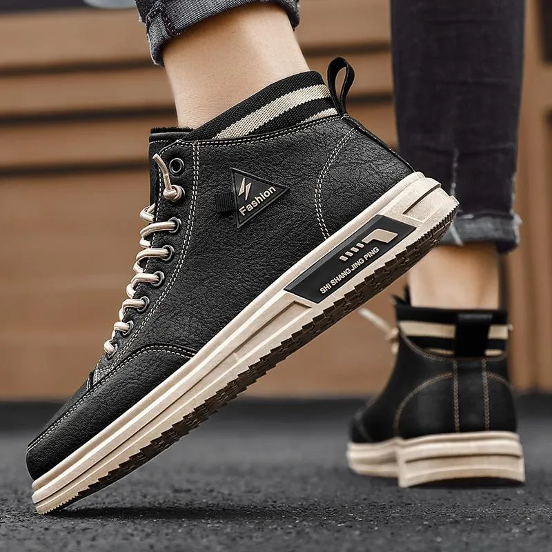 Winter Men's Boots Hot Selling Sports Shoes Thick-soled Snow Boots