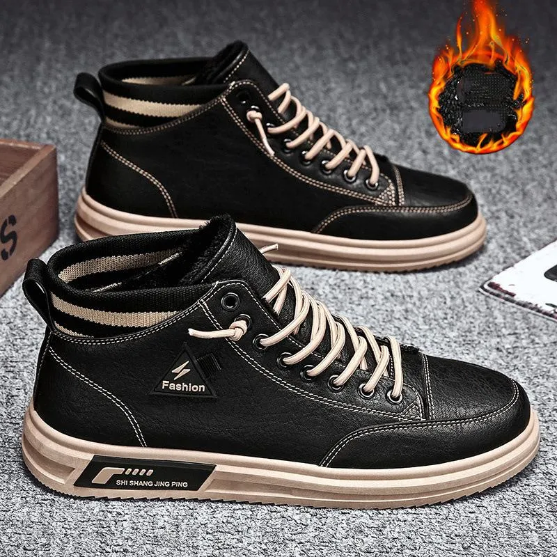 Winter Men's Boots Hot Selling Sports Shoes Thick-soled Snow Boots