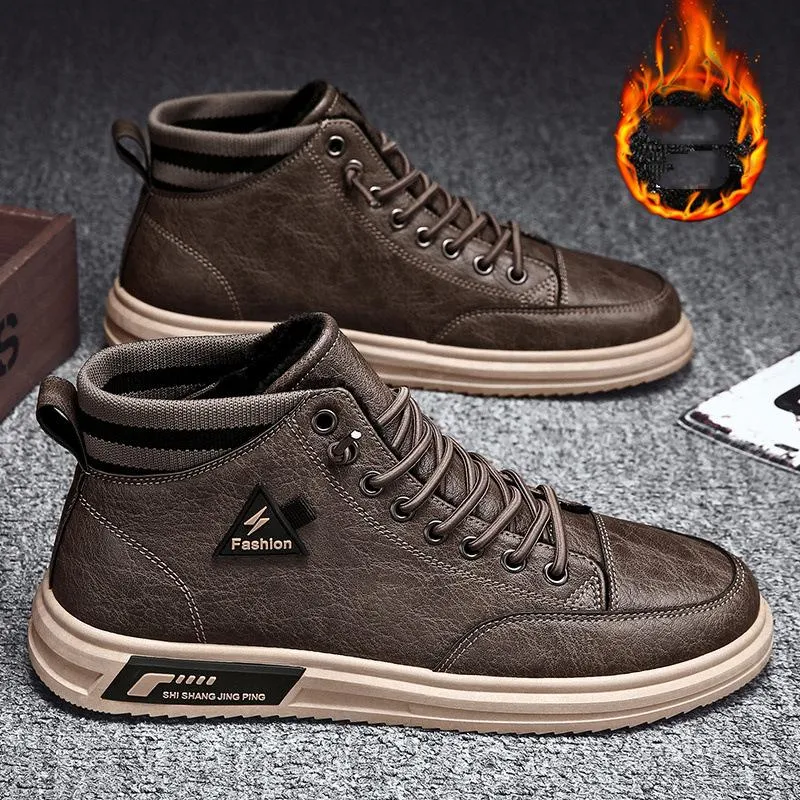 Winter Men's Boots Hot Selling Sports Shoes Thick-soled Snow Boots