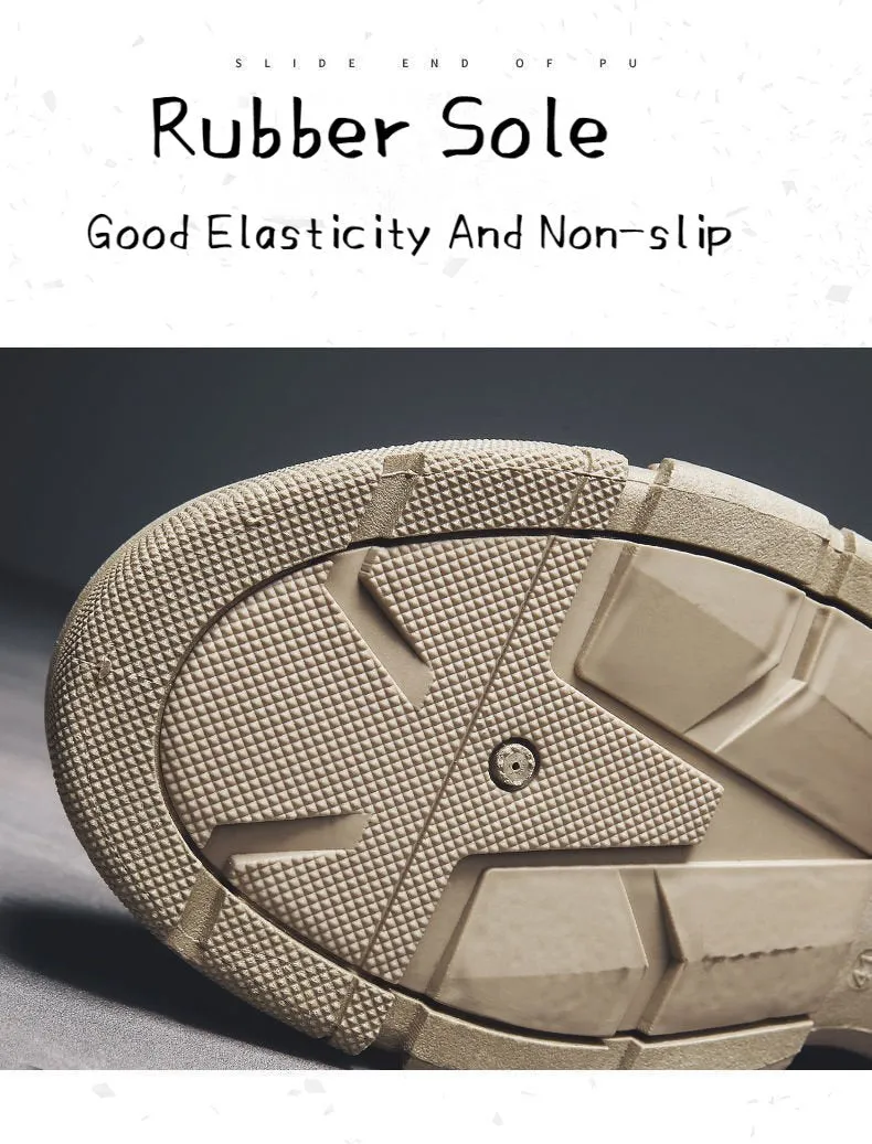 Winter Men's Comfortable Waterproof Snow Boots