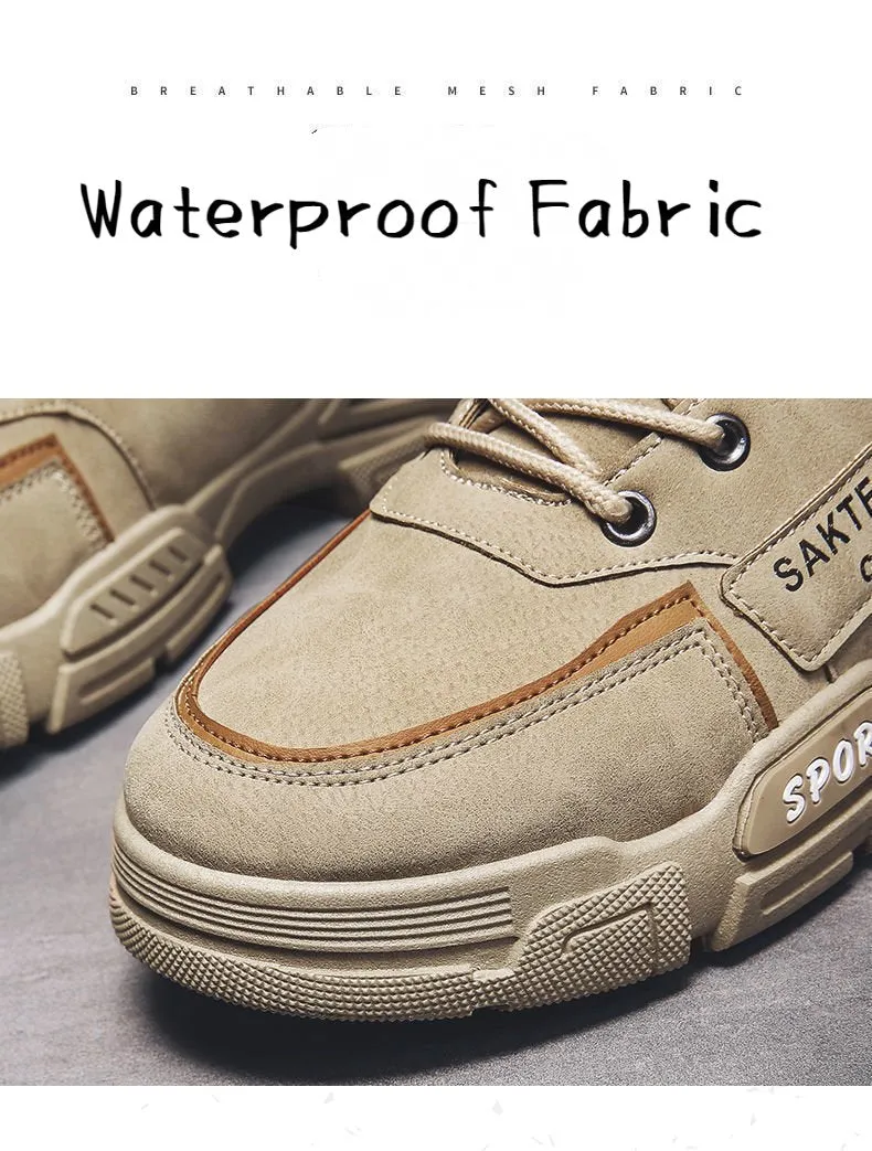 Winter Men's Comfortable Waterproof Snow Boots