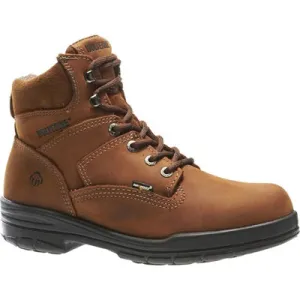Wolverine W02038 Men's 6" DuraShocks Slip Resistant Work Boots - Dark Brown
