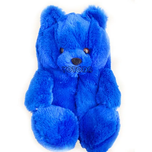 Women Plush House Shoes Cartoon Bear Slipper