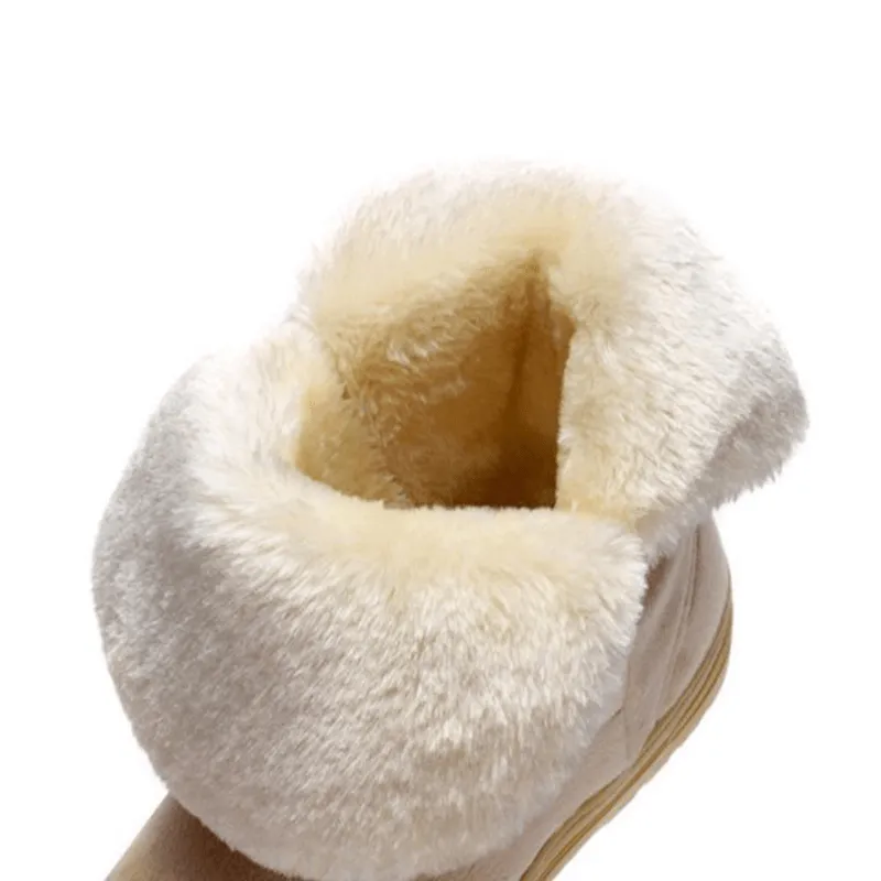 Women Winter Bowknot Snow Boots Ankle Boot