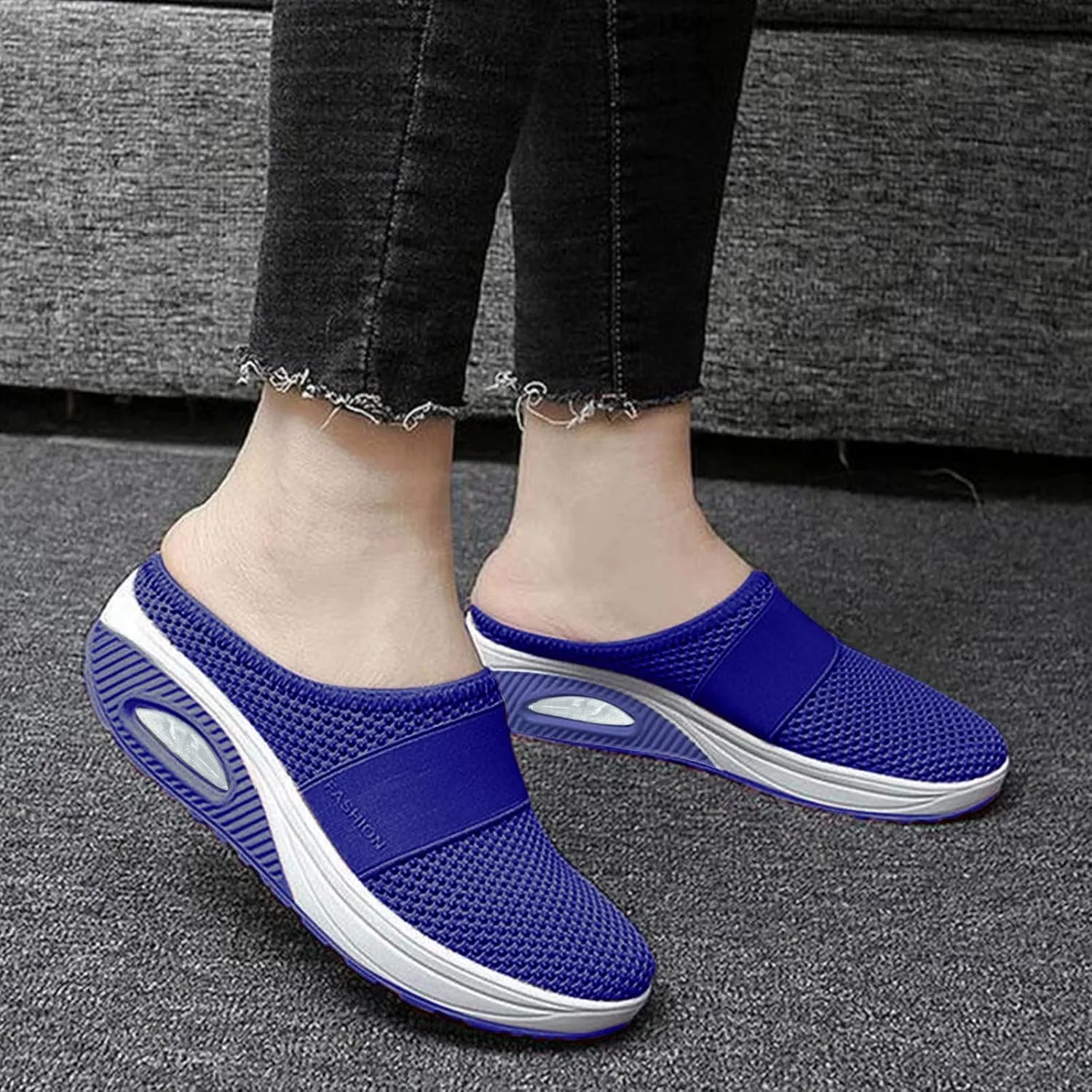 Women's Canvas Casual Shoes Dating Platform Slip-On High Top Sneakers Womens Casual Shoes Slip Ons Black Loafer Women Black Fashion Sneakers Women