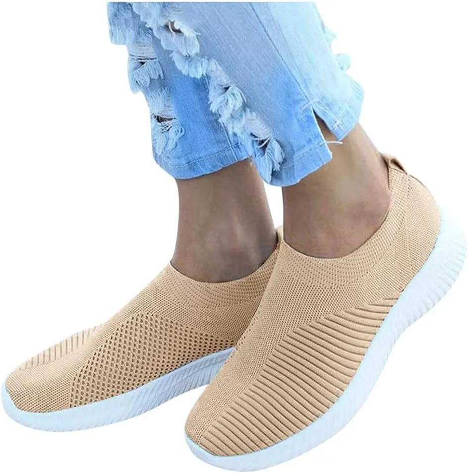 Women's Canvas Casual Shoes Dating Platform Slip-On High Top Sneakers Womens Casual Shoes Slip Ons Black Loafer Women Black Fashion Sneakers Women