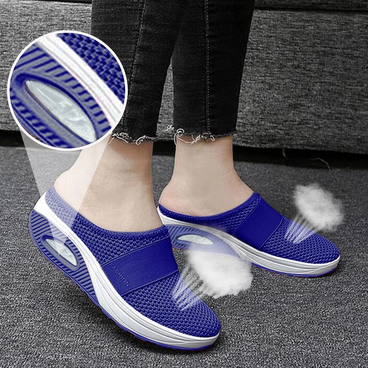 Women's Canvas Casual Shoes Dating Platform Slip-On High Top Sneakers Womens Casual Shoes Slip Ons Black Loafer Women Black Fashion Sneakers Women