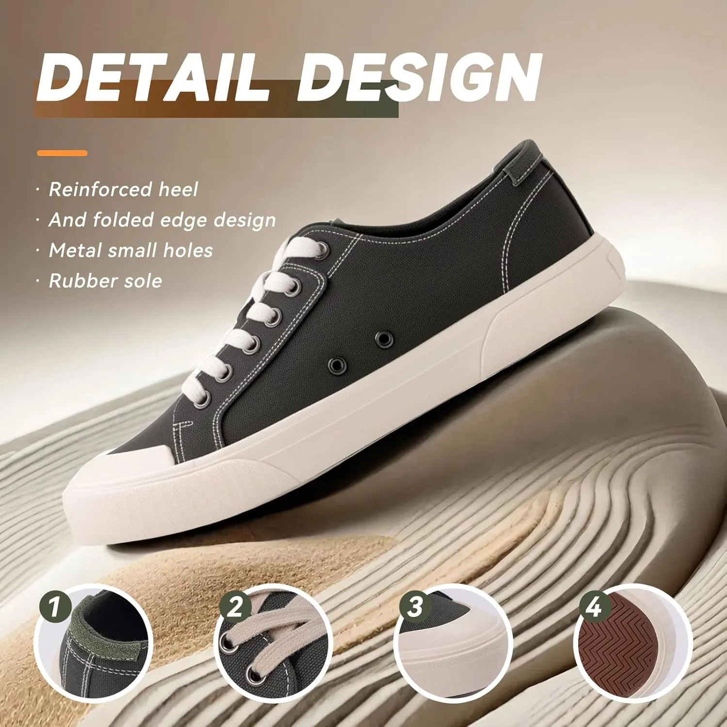 Women's Canvas SneakersLow Top Casual Fashion Sneaker|Lightweight Breathable Women's Shoes for Walking & Everyday Wear|Tennis Shoes for Daily Wear
