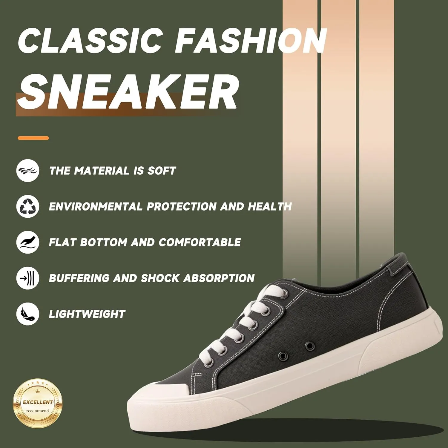Women's Canvas SneakersLow Top Casual Fashion Sneaker|Lightweight Breathable Women's Shoes for Walking & Everyday Wear|Tennis Shoes for Daily Wear