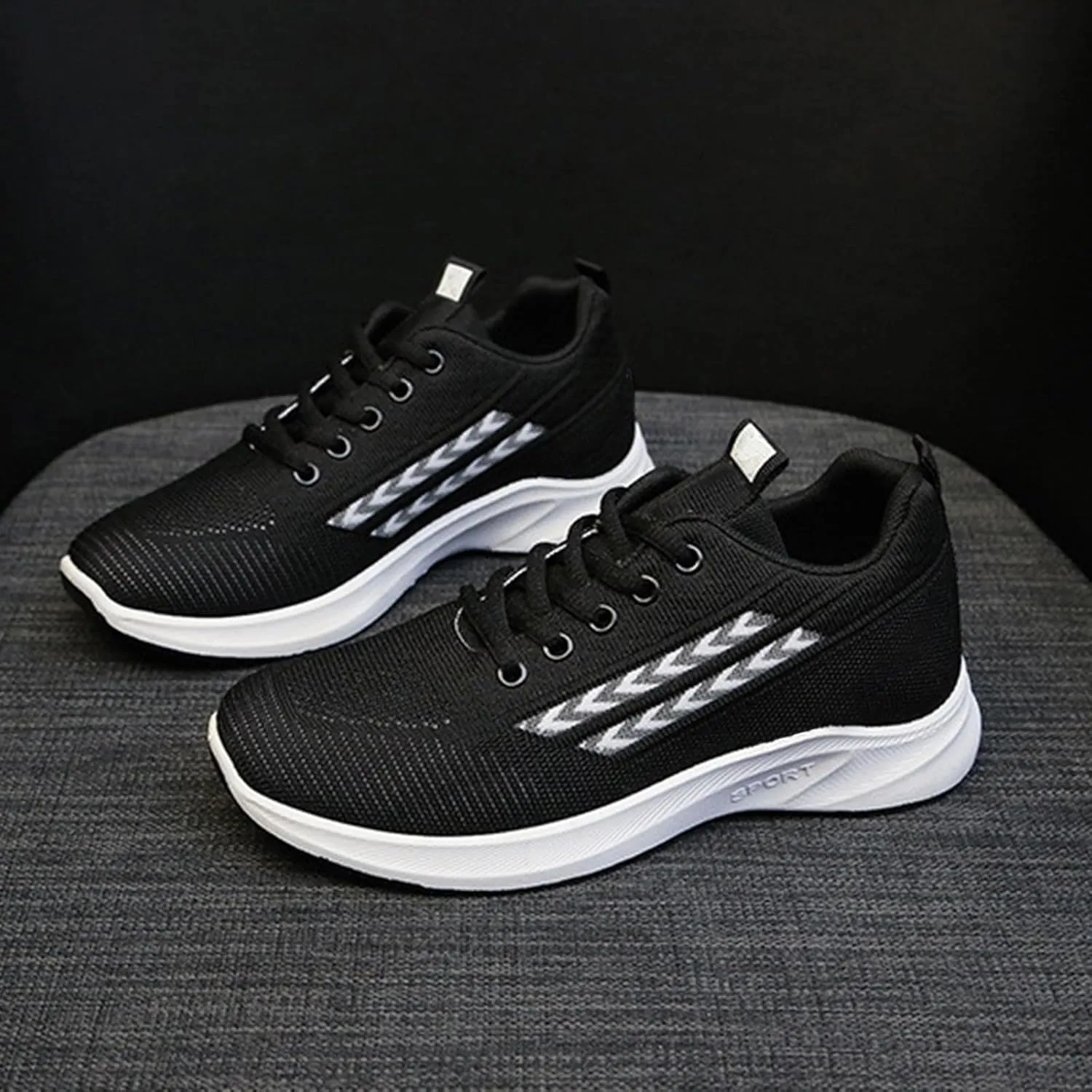 Women's Running Shoes Lightweight Walking Sneakers Tennis Athletic Lace Up Gym Casual Fashion Mesh Workout Sneakers