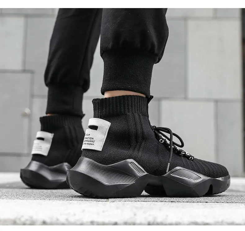 Young Men's Leisure High Top Sneakers