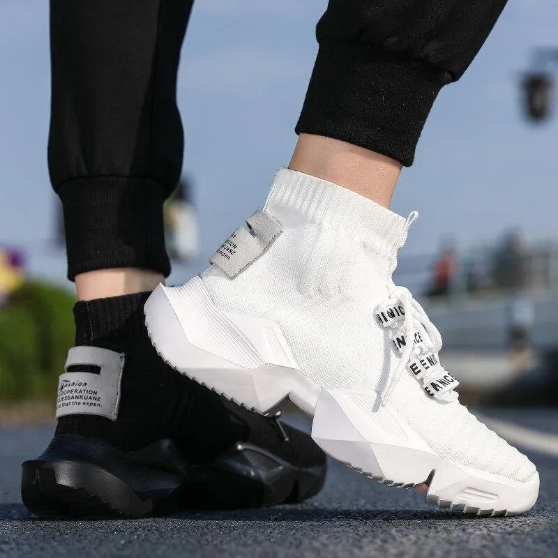 Young Men's Leisure High Top Sneakers