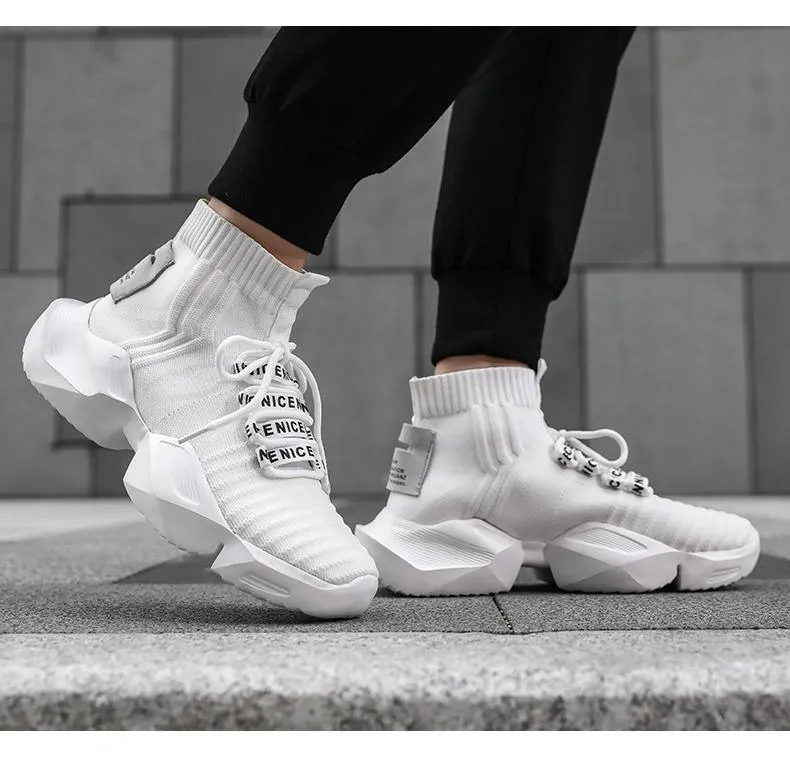 Young Men's Leisure High Top Sneakers