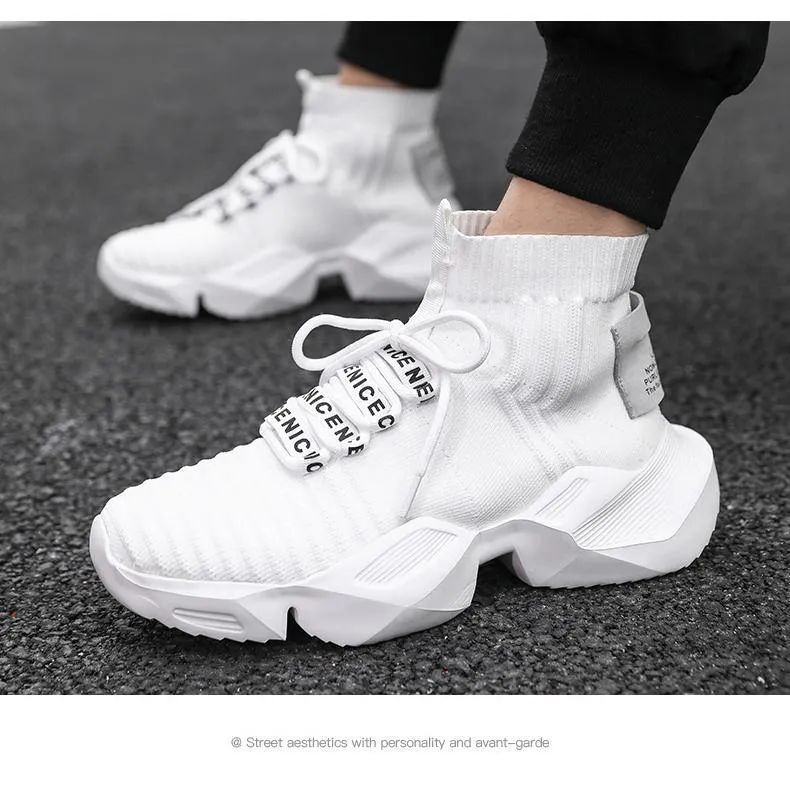 Young Men's Leisure High Top Sneakers