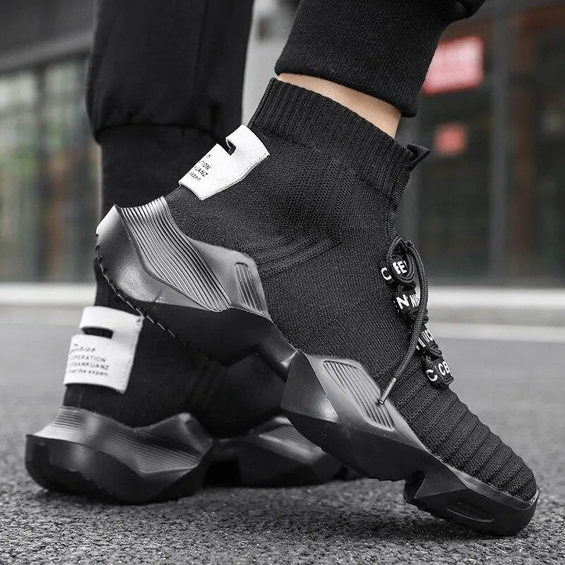 Young Men's Leisure High Top Sneakers